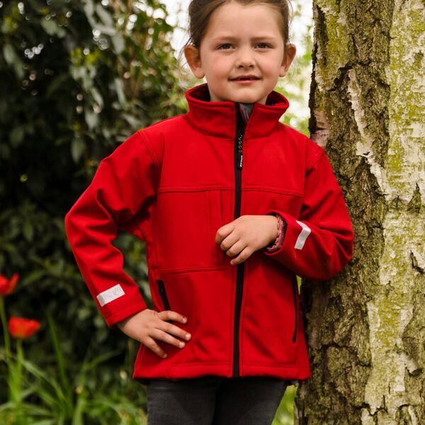 Junior classic softshell 3 layer jacket Thumbnail