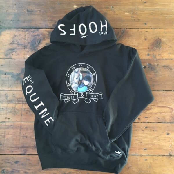 PERSONALISED HOOFS MINI EQUINE HOODIE Thumbnail